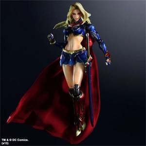 PA Arts 25cm Supergirl Super Héros Action Figure Jouets - Product Image 1