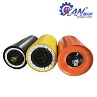 Rouleau de transport en acier anti-friction personnalisé CE, doublement étanche et durable, pour système de manutention de matériaux miniers