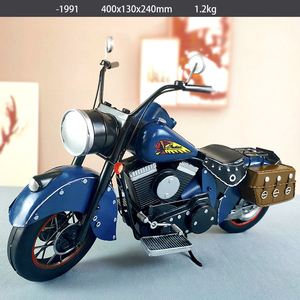 Ornamento Moto Retrò in Ferro Battuto, Decorazione Creativa Classica per <span class=keywords><strong>Bar</strong></span> e Internet Cafe, Vendita all'Ingrosso - Product Image 5