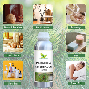 Fournisseur Huiles Essentielles Aiguilles de Pin 100% Pur Naturel Extrait de Plante Biologique <span class=keywords><strong>Huile</strong></span> de Pin pour Diffuseur Humidificateur Nettoyant Air Frais - Product Image 2