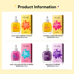 Private Label Korean NAD Collagen Peptide Bakuchiol Retinol Kojic Acid Dark Spot Anti Aging Whitening <strong>Vitamin</strong> <strong>C</strong> Skin Care <strong>Serum</strong> - Product Image 6