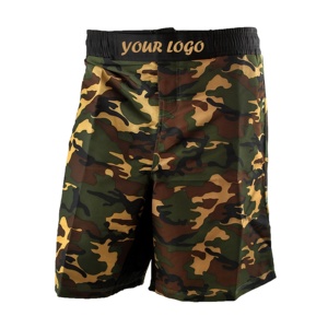 Short de sport à Logo personnalisé pour hommes, pantalon de survêtement en éponge française, short de motard, short en maille de couleur unie, logo personnalisé décontracté - Product Image 5