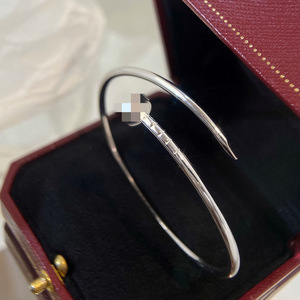 Cao Cấp V Vàng Cổ Điển Tốt Bọc Móng Tay Vòng Đeo Tay Mịn Ống Rỗng CNC Tiên Tiến Chính Xác Mạ 18K Vàng Zircon Unisex - Product Image 2