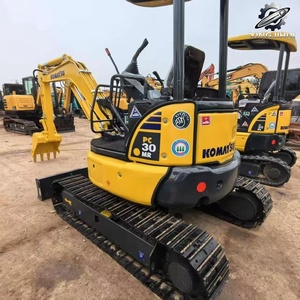 Excavatrice sur chenilles Komatsu 30 d'occasion, marque japonaise d'origine, 3 tonnes, petite taille - Product Image 6