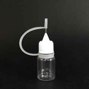 Botella Aplicadora de Plástico PET Transparente de 5ml 10ml 15ml 20ml 30ml con Punta de Aguja, Boquilla de Presión y Tapa a Prueba de Niños para Medicamentos Líquidos - Product Image 4
