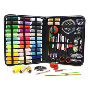 Muliti Color Threads Kit da cucito per adulti Set di riparazione Premium Kit completo di ago e filo per Kit da cucito