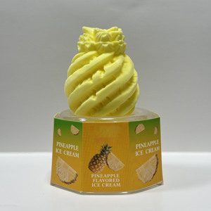 Emballage en gros pour glaces en forme d'ananas, boîte à glaces 3D, aliments exotiques - Product Image 2