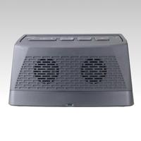 Haut-parleur sans fil numérique portable 2,4 GHz en plastique, étanche IPX3 pour extérieur, connexion optique, autonomie de 6 heures, portée de 25 m, haut-parleurs de 40 mm