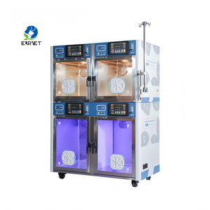 Unidad de Cuidados Intensivos Veterinarios EUR VET, Jaula de UCI Completa con Temperatura Equilibrada en 3D y Atomización Médica de Doble Bomba - Product Image 3
