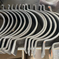 Pièces de cylindre d'huile hydraulique d'excavatrice DOOSAN fixant des colliers de serrage de tube dur collier de serrage de tuyau en acier/collier de serrage de tube/crochet de tuyau