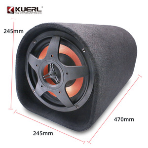 ซับวูฟเฟอร์แบบท่อ KUERL ขนาด 8 นิ้ว 470 มม. x 245 มม. ลำโพงติดรถยนต์ - Product Image 1