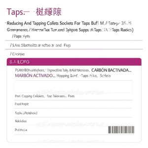 หัวจับดอกต๊าปและซ็อกเก็ตสำหรับดอกต๊าป Buf1 M - Product Image 2