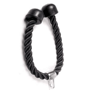 Accessoires de Machine de câble de gymnastique professionnels Triceps tirer vers le bas corde en Nylon accessoires de Fitness 27 pouces corde triceps robuste - Product Image 6