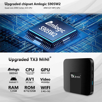 Smart TV Box 4K de alta calidad con 4G RAM y procesador S905W Android 9 de cuatro núcleos más estable para decodificador IPTV