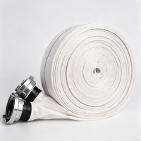 Tuyau d'incendie en polyester épais résistant à l'usure avec revêtement en PVC pour les commandes en gros transfrontalières