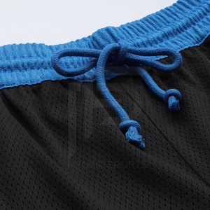 Wholesale OEM Custom Logo Quick Dry Athletic <b>Men's</b> Gym Mesh Basketball <b>Shorts</b> for Sale - Product Image 4