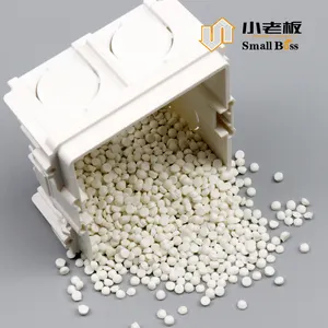 virgin rigid plastic pellets pvc compound granules polyvinyl chloride particle for injection molding