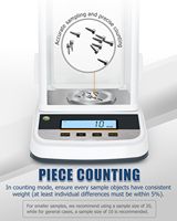 Balance de laboratoire analytique de 500g avec ultra-précision de 0.001g, balance numérique idéale pour les laboratoires, la recherche
