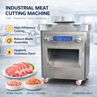 Machine à découper la viande robuste, automatique, en acier inoxydable, pour l'industrie, les usines, la restauration et les cuisines