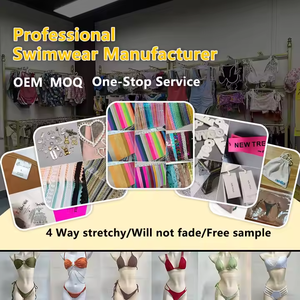 Produttore di Bikini Personalizzati con Ricami di Perline Costume da Bagno con Lacci Bikini Sexy Triangolare Popolare e Abbigliamento da Spiaggia per Donne - Product Image 2