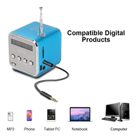 Nouveautés 2021, mini haut-parleur portable d'extérieur avec radio FM pour TV, téléphone, ordinateur portable, prise en charge USB, lecteur MP3 TF