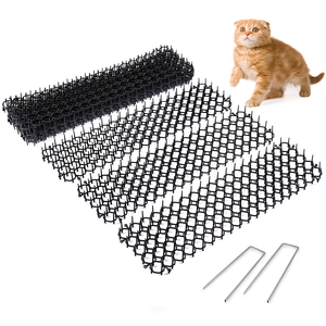 <strong>Cat</strong> Scat Mat Anti <strong>Cat</strong> Dog Bird <strong>Spikes</strong> Plastic Prickle Strips Reusable Outdoor Garden Harmless - Product Image 1
