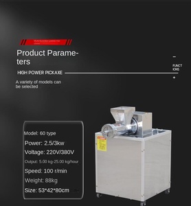 Extrudeuse et mélangeur de pâtes Spaghetti Macaroni nouilles industriel automatique pour casse-croûte - Product Image 4