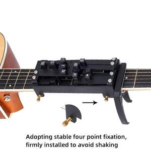 Presionador <span class=keywords><strong>de</strong></span> <span class=keywords><strong>Acordes</strong></span> Portátil para Guitarra, Ayudante y Entrenador <span class=keywords><strong>de</strong></span> <span class=keywords><strong>Acordes</strong></span> para Guitarra Acústica, Herramientas <span class=keywords><strong>de</strong></span> Aprendizaje para Principiantes y Jugadores con Artritis - Product Image 2