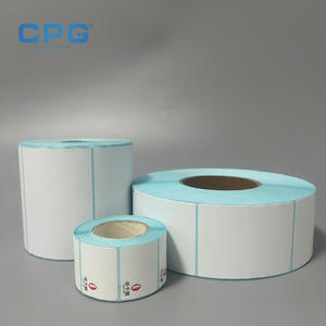 Factory Direct High Quality 4"X6" Thermal Transfer <b>Label</b> <b>Stickers</b>, BPA-Free Waterproof Adhesive for Packaging & Logistics - Product Image 1