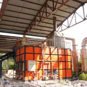 Vietnam T-Tech incinérateur de traitement des déchets avec bon brûleur à combustion Prix compétitif 2025 - Product Image 1