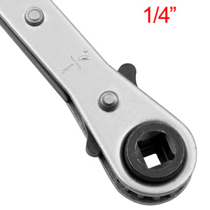 Double Ended Quick Socket <strong>Ratchet</strong> <strong>Wrench</strong> Rod Screwdriver Bit Tool Two-way Quick Release <strong>Wrench</strong> Spanner <strong>Ratchet</strong> Handle <strong>Wrench</strong> - Product Image 4