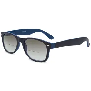 Высококачественные классические солнцезащитные очки в оправе с синим светом, очки для чтения, бифокальные Солнцезащитные очки для женщин и мужчин