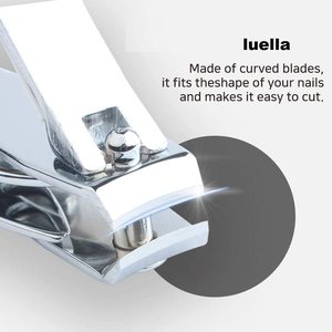 Cortauñas Profesional NOVISON de Acero al Carbono, Multifunción, para Pedicura, Abridor, Cuchillo, Portátil, Duradero, Plateado, Colorido - Product Image 4