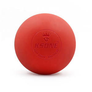 Pelota de Masaje Sólida de Goma para Rehabilitación, Dolor Muscular Profundo, Diseño de Color con Logotipo Personalizado, Yoga, Fitness, Terapia, Quiropráctica - Product Image 2