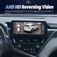 Écran OLED 12,3 pouces pour Camry 2021 2022, lecteur multimédia vidéo pour voiture, navigation GPS, radio, Android 13, 8+128G, aide au recul
