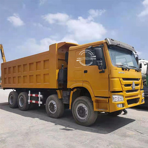 Camión de Carga con Plataforma y Barandas HOWO 371 8x4 de 371/380 hp, Estándar Internacional, Usado, Sinotruk Howo - Product Image 1