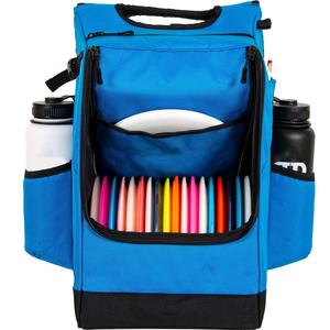 Nouveau sac à dos de disc-golf personnalisé 20+ disques, grand compartiment principal, sac de chariot de disc-golf avec porte-bouteille - Product Image 6