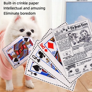 Giocattolo per Cani in Tessuto di Cotone <span class=keywords><strong>a</strong></span> Forma di Carta da Giornale, Interattivo e Sonoro, per Addestramento e Gioco di Cani e Cuccioli, Vendita all'Ingrosso - Product Image 2