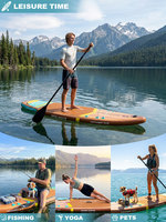 Planche de paddle gonflable robuste 11' ISUP, planche de surf en PVC double couche, vente en gros, planche de SUP d'usine