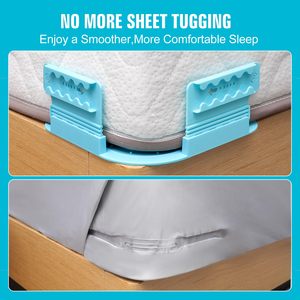 Adjustable <b>Bed</b> <b>Sheet</b> Straps for Corner <b>Bed</b> <b>Sheet</b> Holders Keep Firm Tight <b>Sheet</b> Clips Creative <b>Bed</b> Accessories Clips - Product Image 5