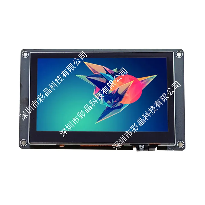 Pantalla de configuración inteligente barata 2024 Módulo de pantalla TFT LCD de 4,3 pulgadas con panel táctil capacitivo, software CGUS, fácil de desarrollar