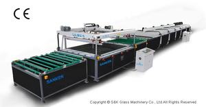 Machine d'impression sérigraphique entièrement automatique pour verre, pour la ligne de production et l'assurance qualité - Product Image 2