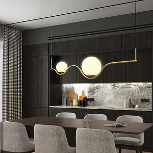 Commercio all'ingrosso Nordic moderna illuminazione a sospensione palla di vetro rotondo <span class=keywords><strong>da</strong></span> pranzo bianco latteo E27 dorato <span class=keywords><strong>camera</strong></span> <span class=keywords><strong>da</strong></span> <span class=keywords><strong>letto</strong></span> ha condotto <span class=keywords><strong>lampadario</strong></span> - Product Image 4