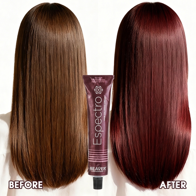 BEAVER Private Label Professional Salon Luxury Shining Hair Color Cream Natural Dyeing Colouring Semi Permanent Dye Hair Cream