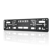 Cadre de plaque d'immatriculation de voiture en plastique ABS de haute qualité, durable, imperméable, écologique, taille standard européenne, personnalisé en gros, Accord Civic