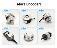 Encodeur rotatif industriel double compact JSS3806, axe 6mm, pour commande automatique, 38mm, 5-26VDC, pour machine à broder Elcis, 5mm, 600ppr