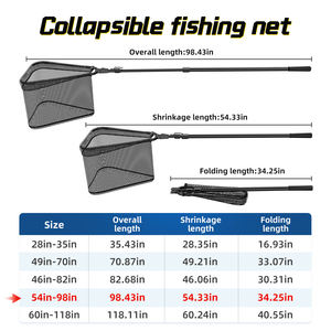 <span class=keywords><strong>Filet</strong></span> <span class=keywords><strong>de</strong></span> pêche pliable avec poignée, conception à ouverture rapide en une seule manivelle, prêt en quelques secondes, <span class=keywords><strong>filet</strong></span> <span class=keywords><strong>de</strong></span> pêche pliable portable - Product Image 1