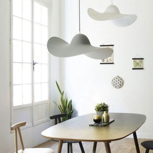 Postmodern Minimalist Trendy Restaurant Chandelier Nordic Creative Unique Magic Bean Strip Light Dining Room Table <b>Bar</b> Middle - Product Image 6