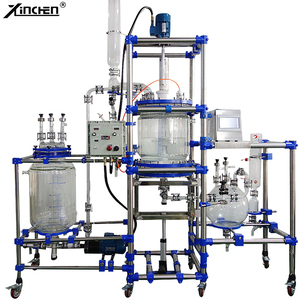 Reactor de Extracción de Laboratorio con Filtro de Alta Presión de 20L 50L <span class=keywords><strong>Litros</strong></span>, Recipiente con Camisa de Vidrio - Product Image 1