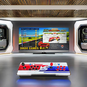 Console di Gioco <span class=keywords><strong>Arcade</strong></span> <span class=keywords><strong>Retro</strong></span> Pandora Box 36800 con Doppio Joystick, Connessione Cablata, Spina USA, Memoria 64GB - Product Image 2
